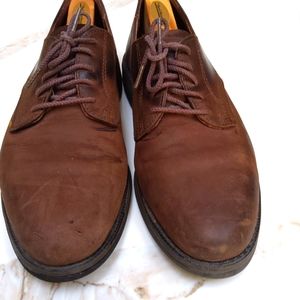 Dexter Brown Leather Wingtip Laceup Loafers Mens 9